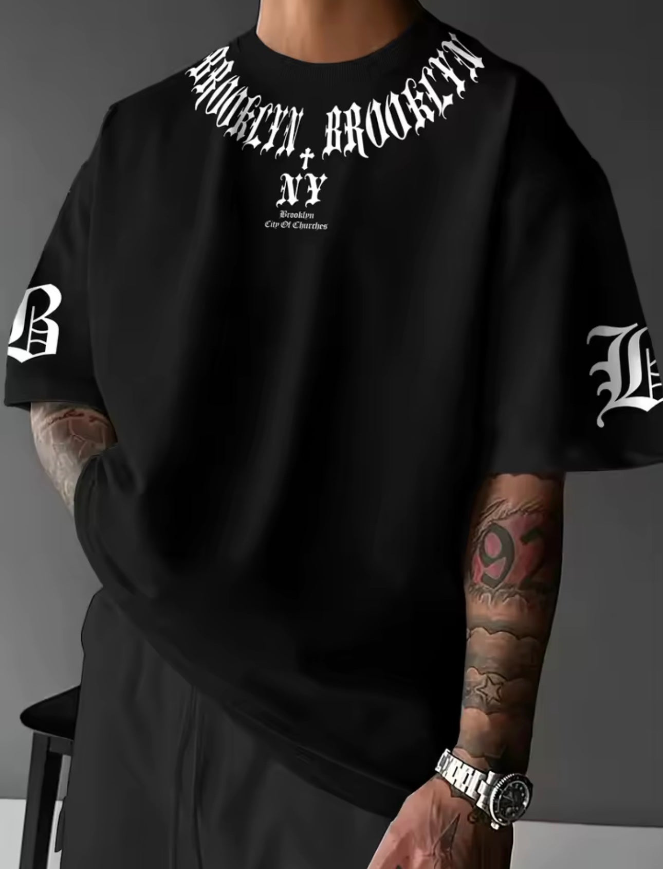 Brooklyn Gothic Oversize Tee