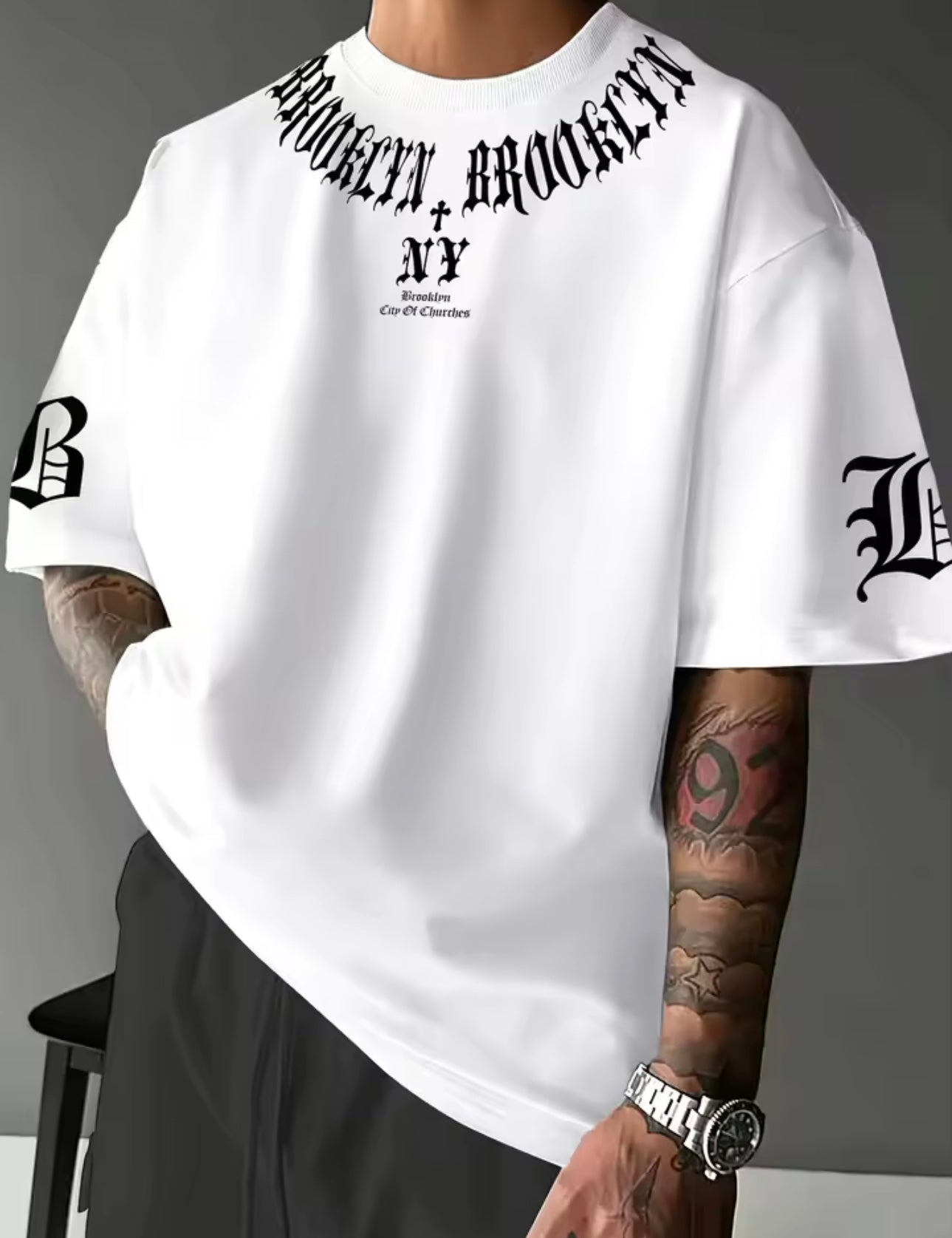Brooklyn Gothic Oversize Tee